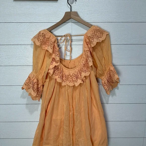 NWT Tularosa Peach Dress Size Small - Picture 6 of 14